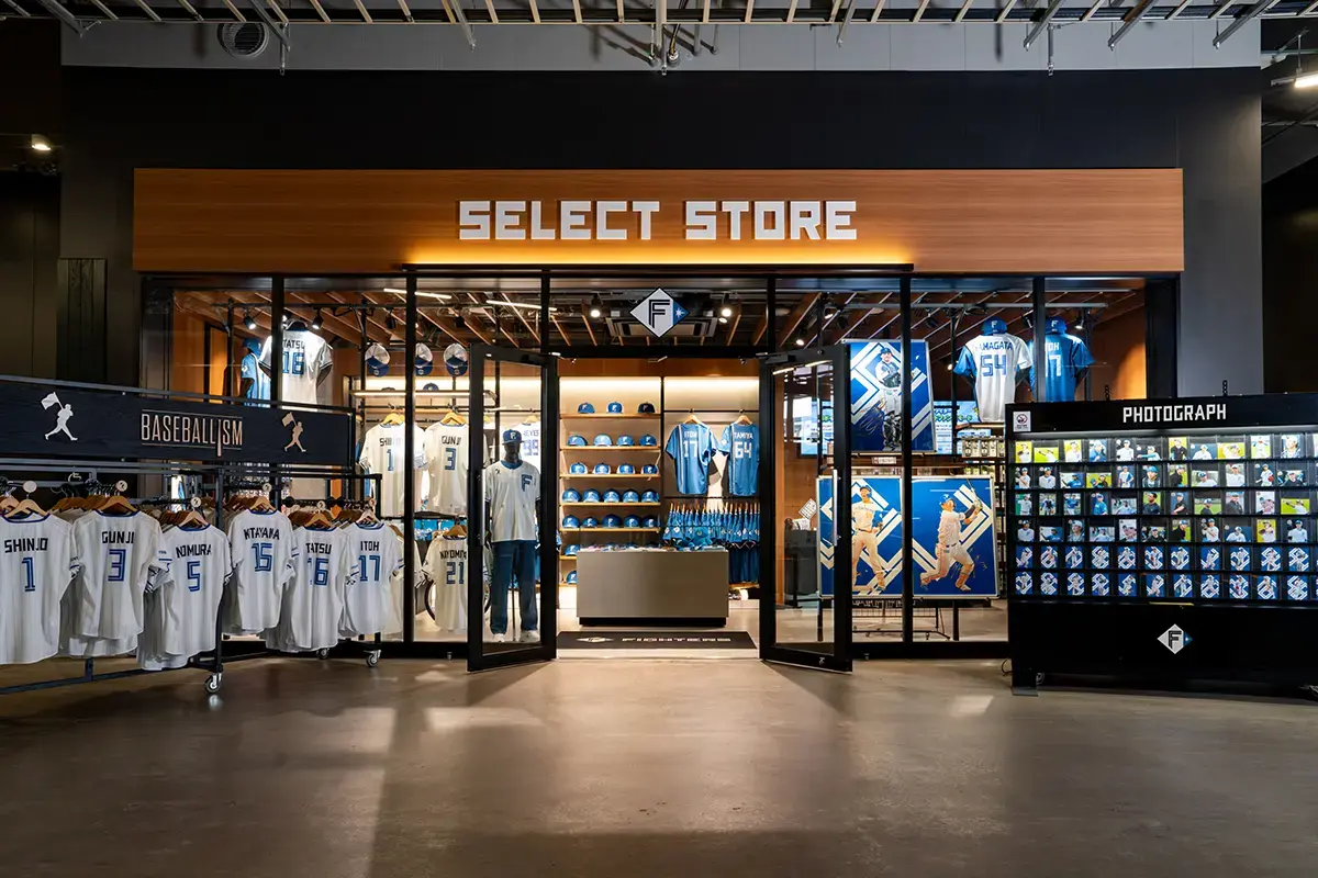 FIGHTERS SELECT STORE | ショップ | HOKKAIDO BALLPARK F VILLAGE