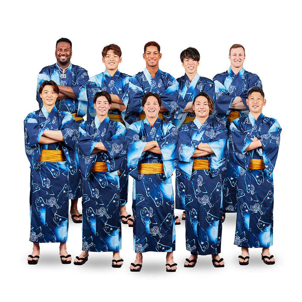 浴衣10選手集合