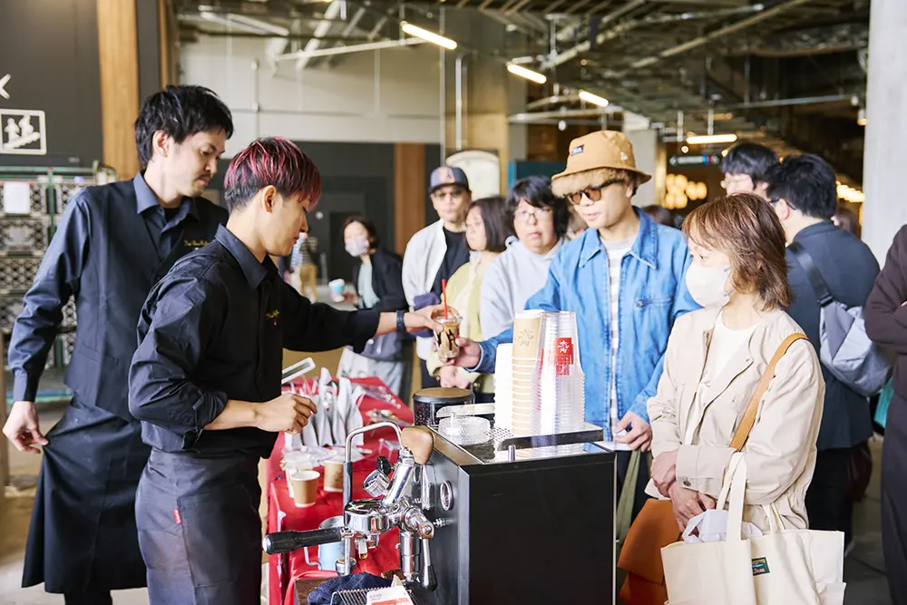 コーヒーマルシェ in Fビレッジ