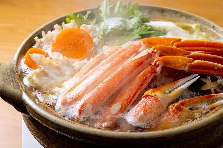 美味しい蟹鍋