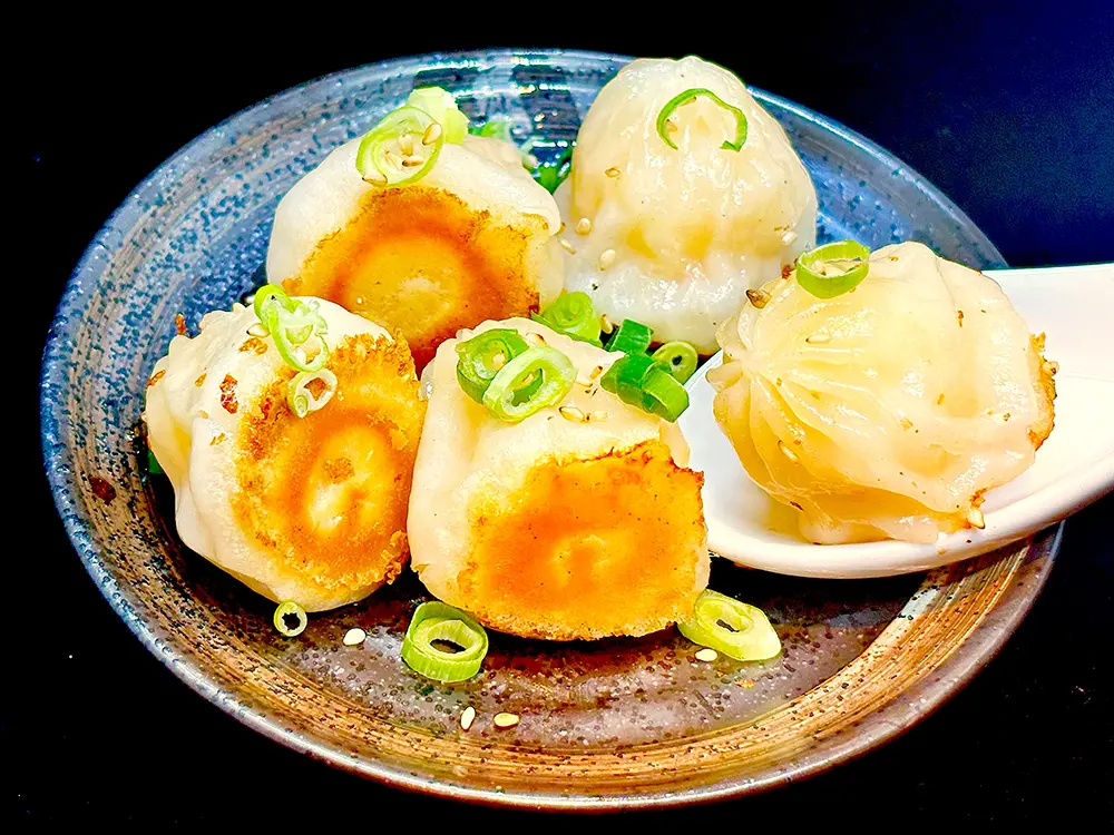 プリプリ海老薄皮焼き小籠包