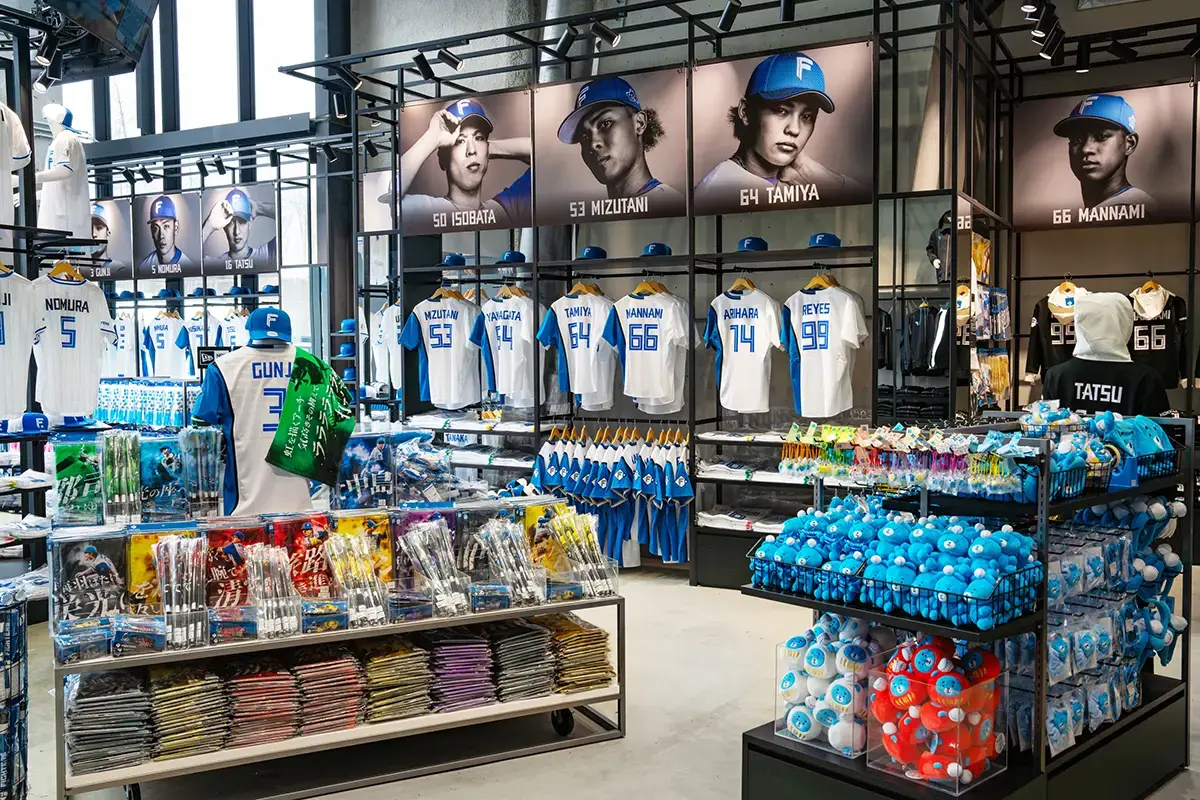 FIGHTERS ANNEX STORE | ショップ | HOKKAIDO BALLPARK F VILLAGE