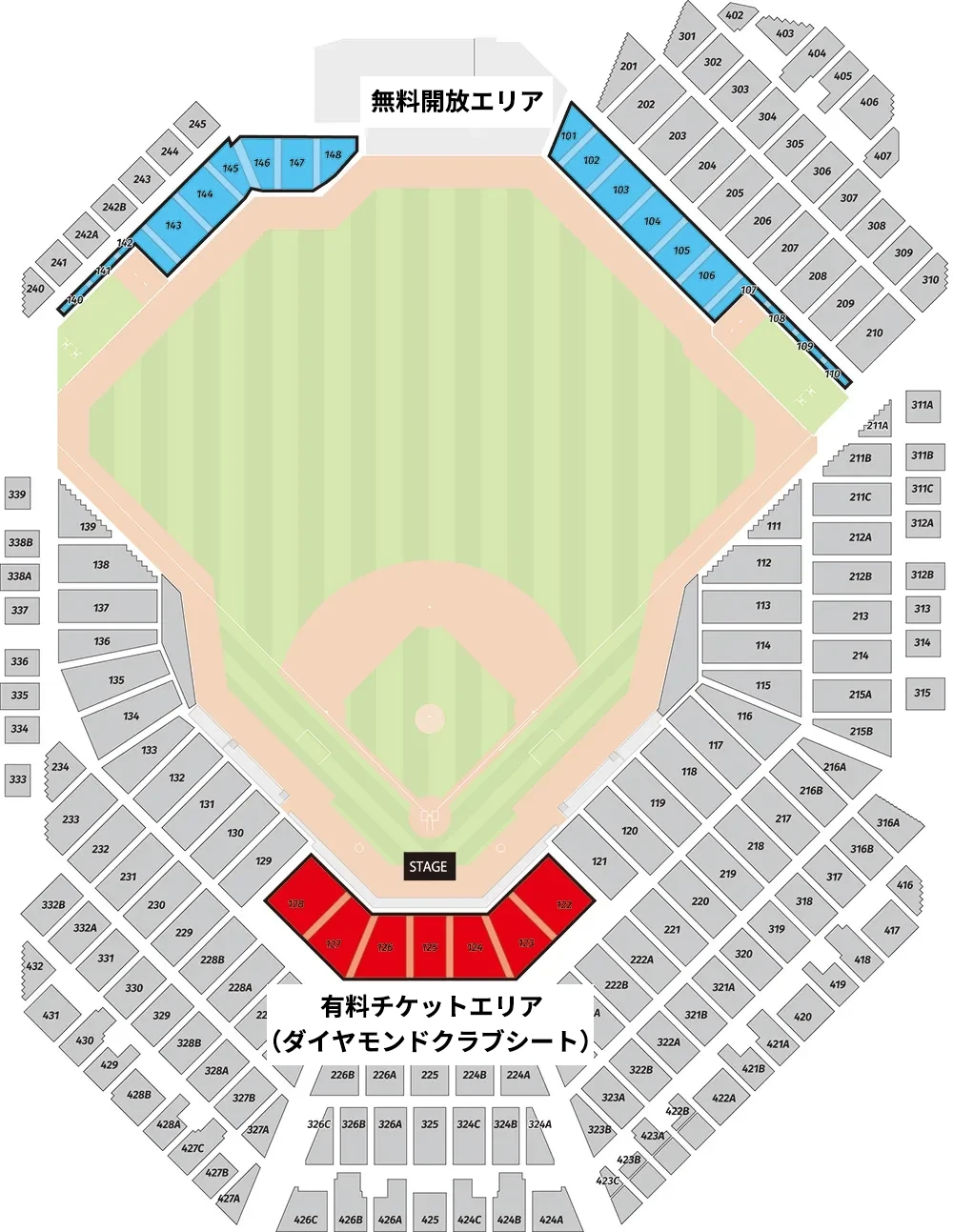 座席図