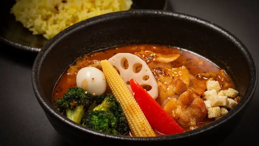 スープカレー&ルー GARAKUエスコンフィールド店の外観