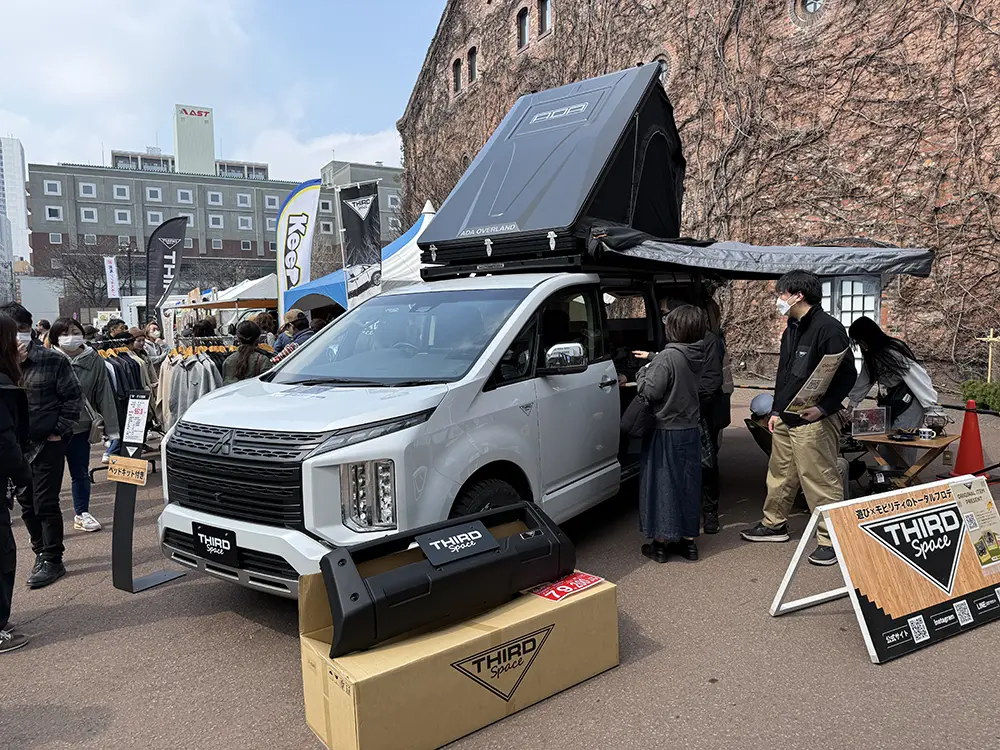 アウトドア車両展示