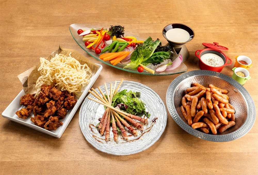 3,000円コース（全5品）