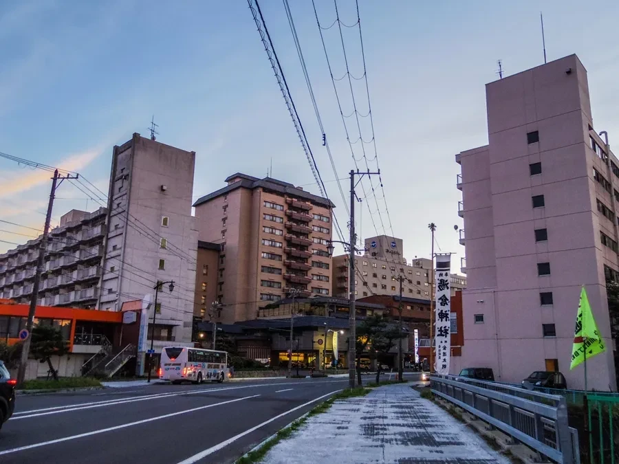 函館市・湯の川温泉