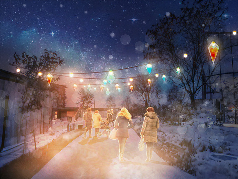 クリスマスイルミネーション イメージ画像2