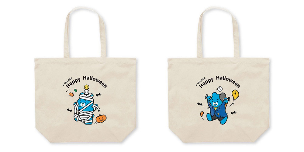トートバッグ（マミー/フランケンシュタイン）各3,500円（税込）