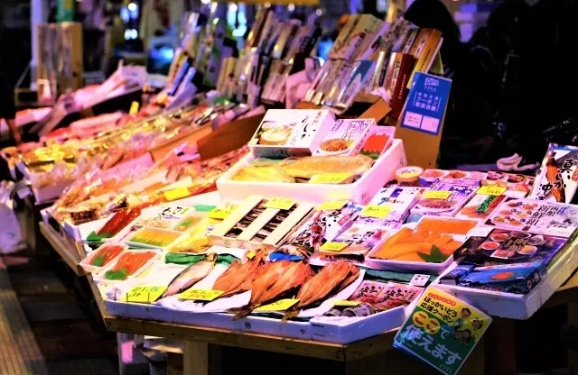 水産物売り場