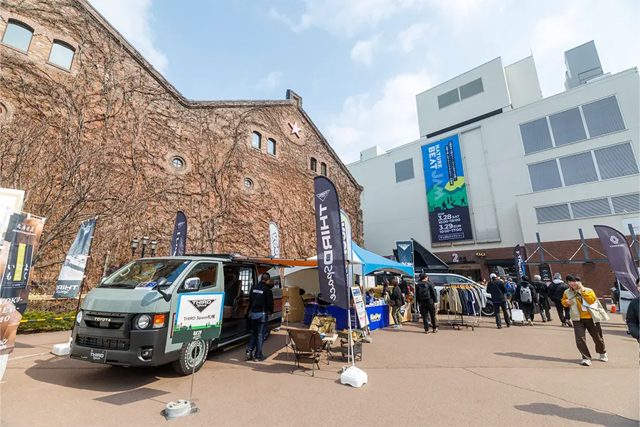 アウトドア車両展示