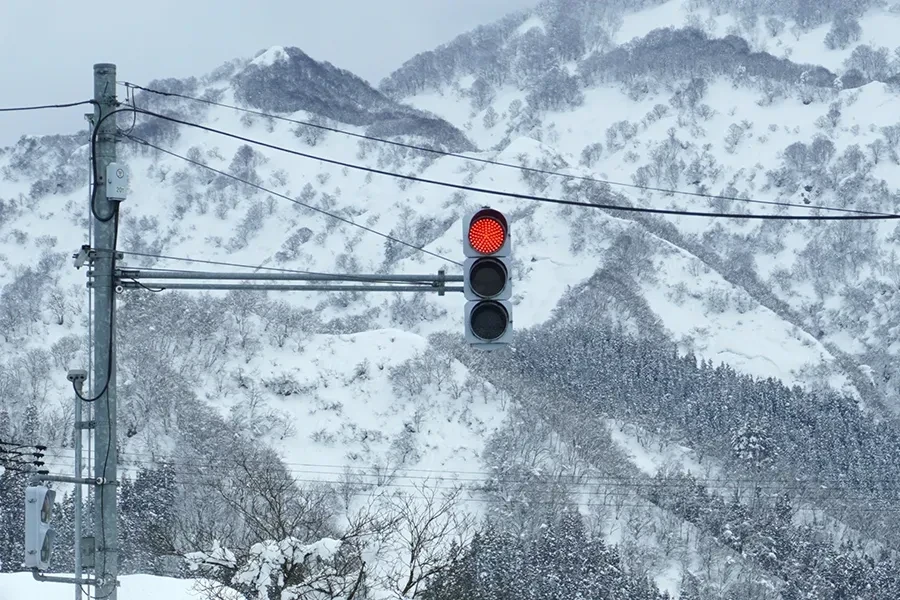 冬の道路