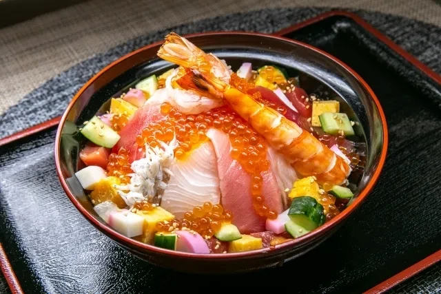 海鮮丼