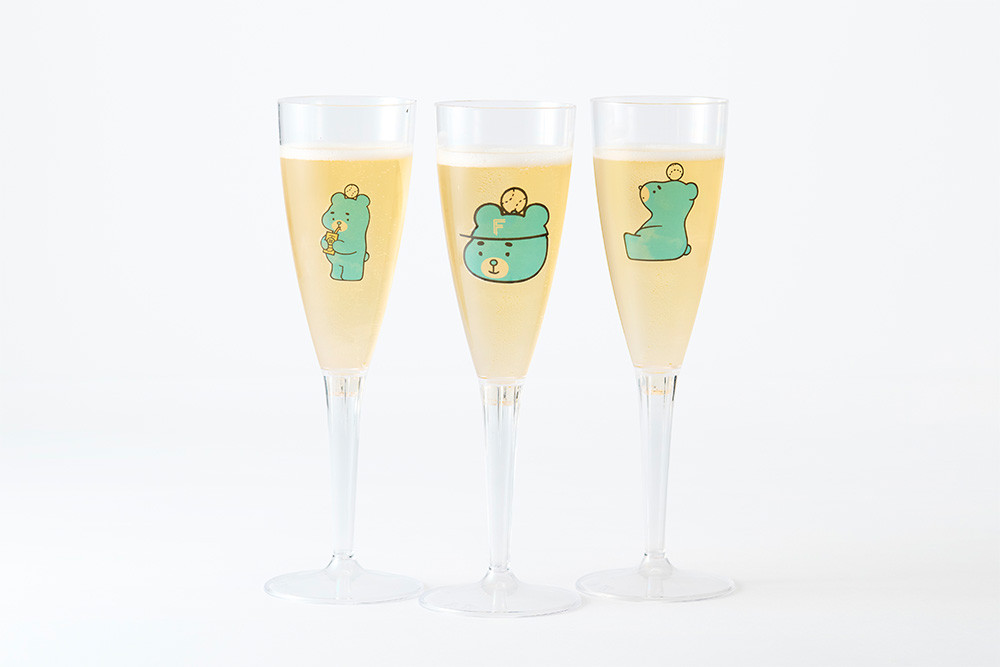 ぼくは飲めないえふたんスパークリングワイン