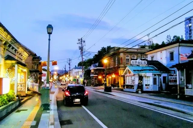 小樽の堺町通り