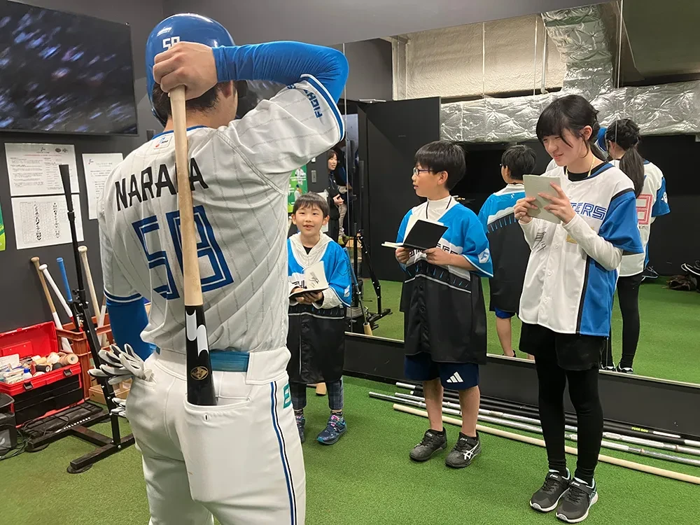 ファイターズ番記者体験