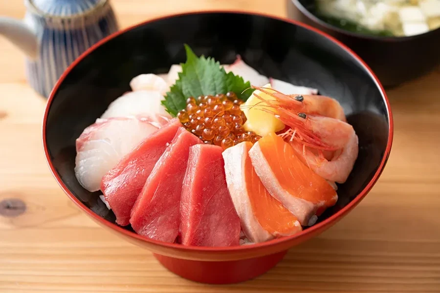 海鮮丼
	