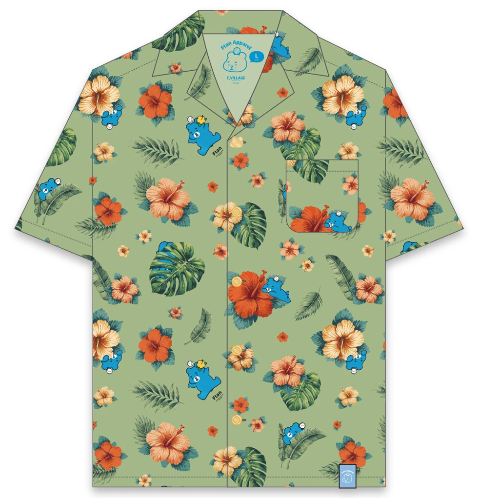 えふたんキーチェーン(アロハ)、えふたん かりゆしウェアが登場