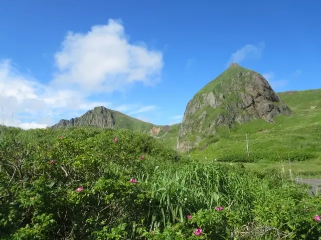 礼文島　桃岩