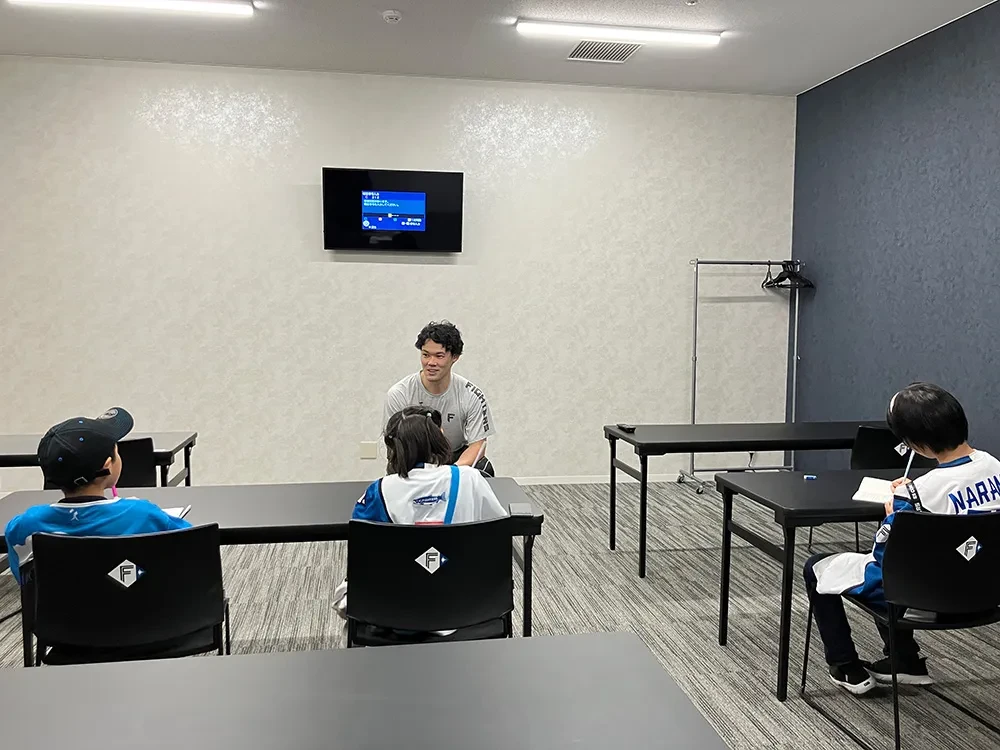 ファイターズ番記者体験