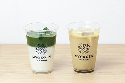 抹茶ラテ ほうじ茶ラテ