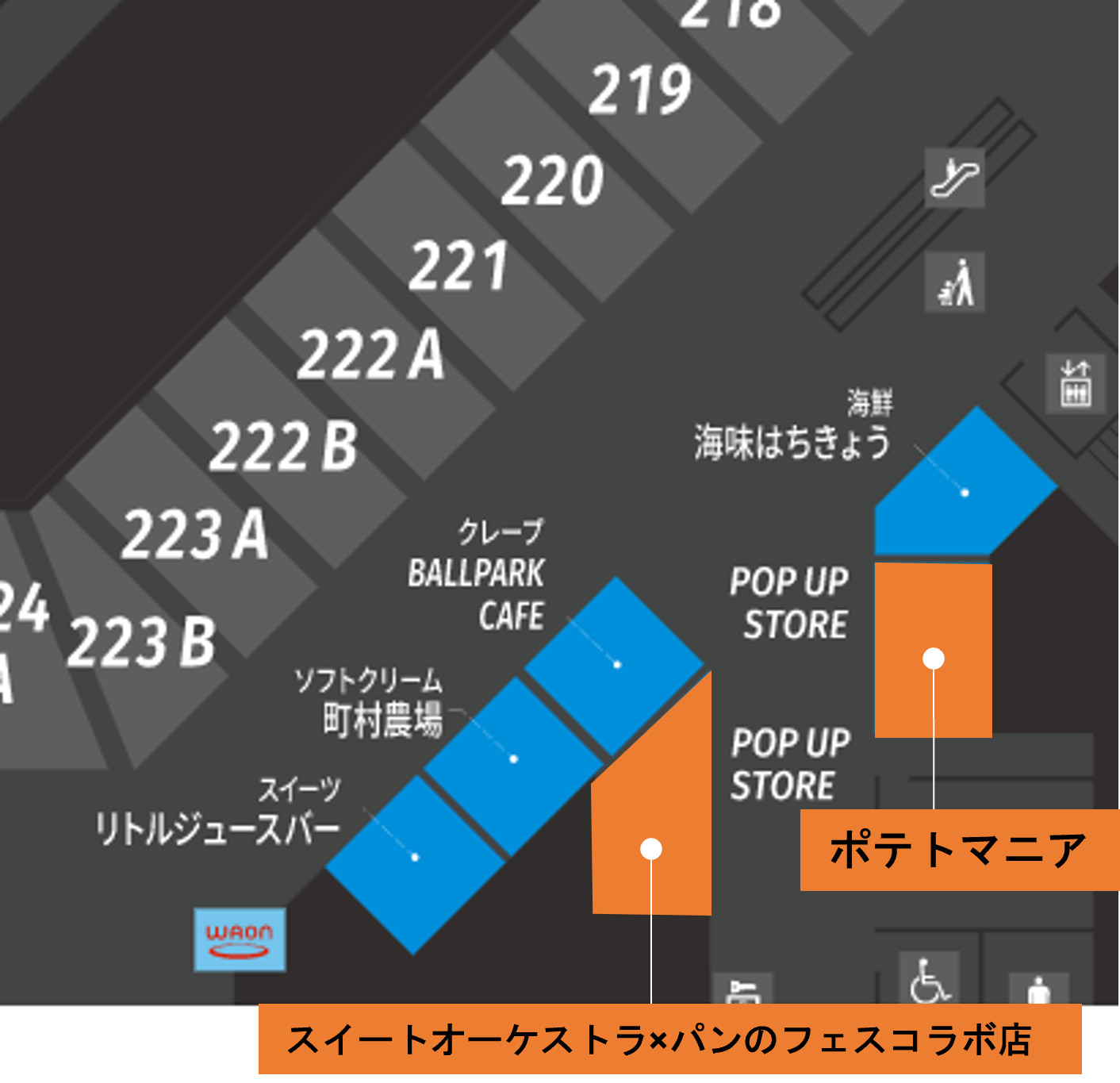 POP UP STORE(Sec.220)