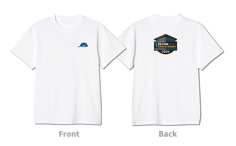 ES CON FIELD HOKKAIDO1周年とファイターズふるさと納税がコラボした限定Tシャツ