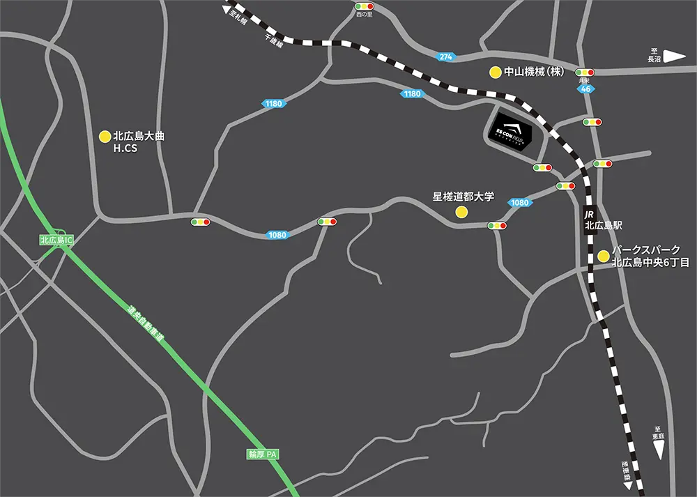 Fビレッジ外駐車場