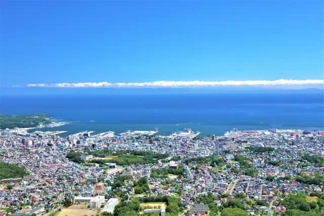 天狗山からの眺め