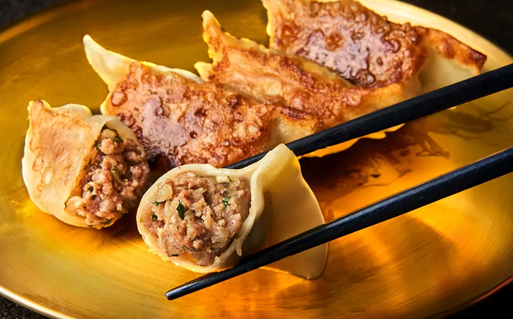 黒毛和牛100% あらびき和牛餃子